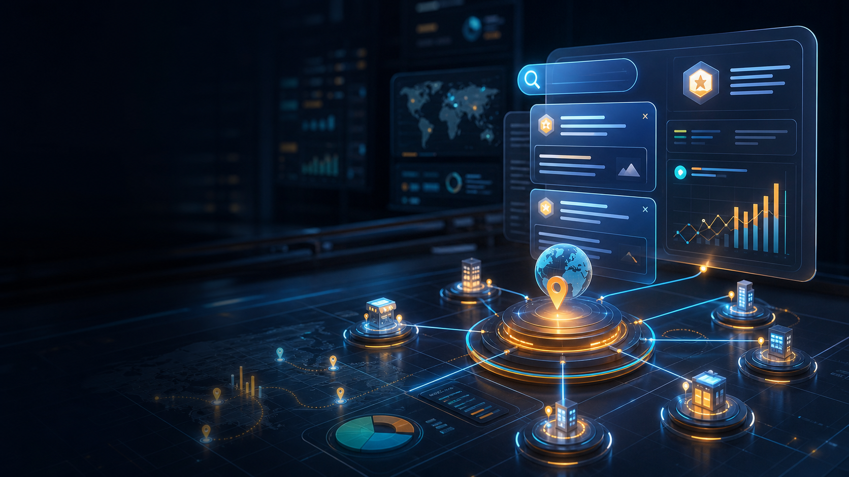 GEO推广与AI搜索曝光数据可视化